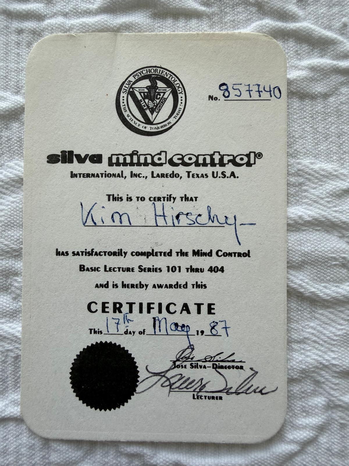 Silva Mind Control — Laredo, Texas (USA)
